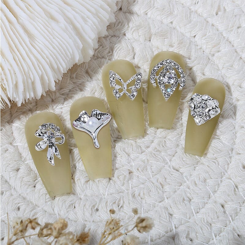 Butterfly Rhinestone Nail Decoration - Image 6