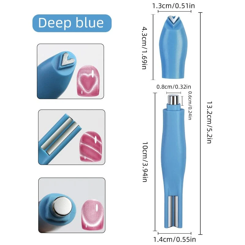 Detachable Magnetic Stick Heart Snake Pattern - Image 10