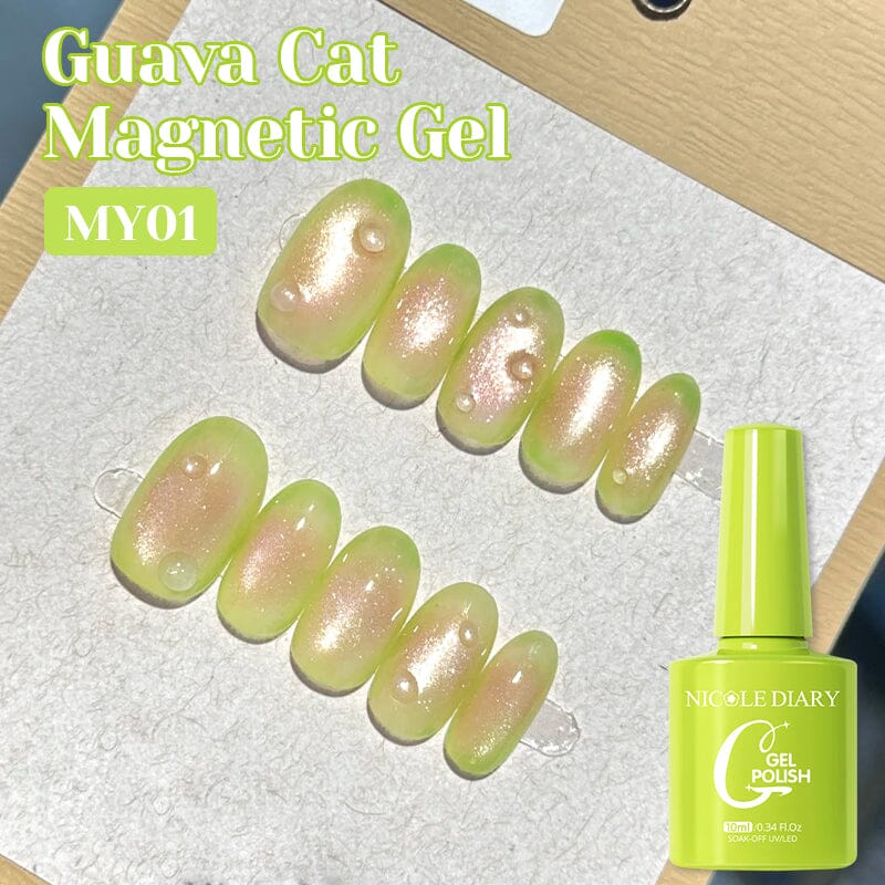 Cat Magnetic Gel MY01 Guava 10ml - Image 5