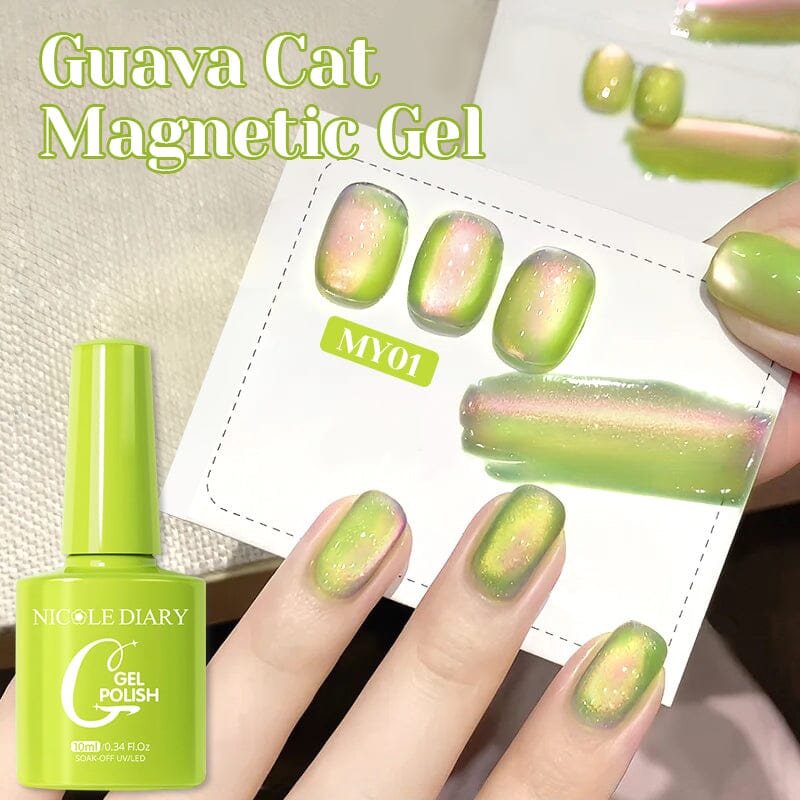 Cat Magnetic Gel MY01 Guava 10ml - Image 6