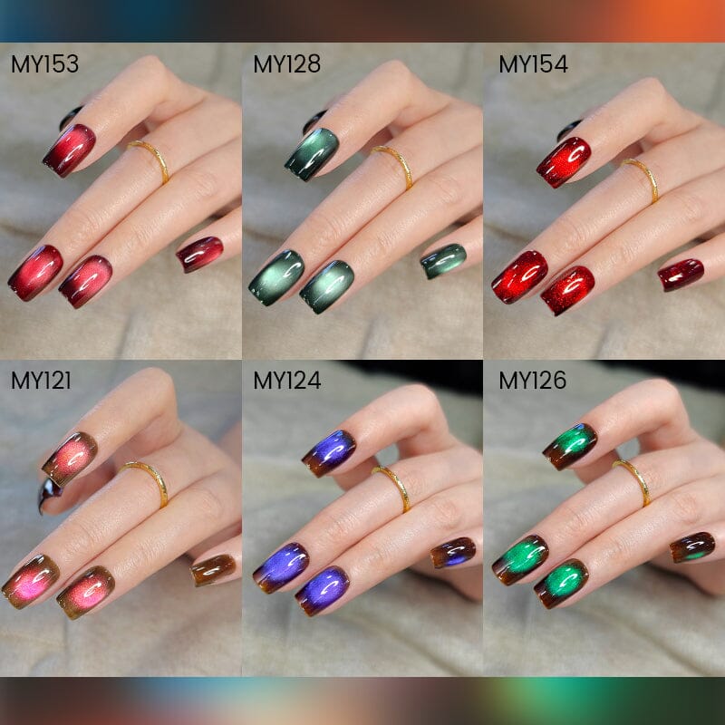Cat Magnetic Gel MY121/MY124/MY126/MY128/MY153/MY154/ 10ml - Image 4