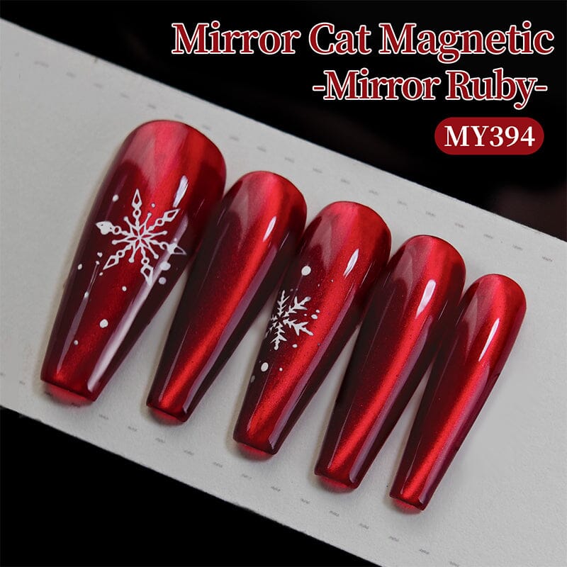 Cat Magnetic Gel MY394 Mirror Ruby 10ml - Image 4
