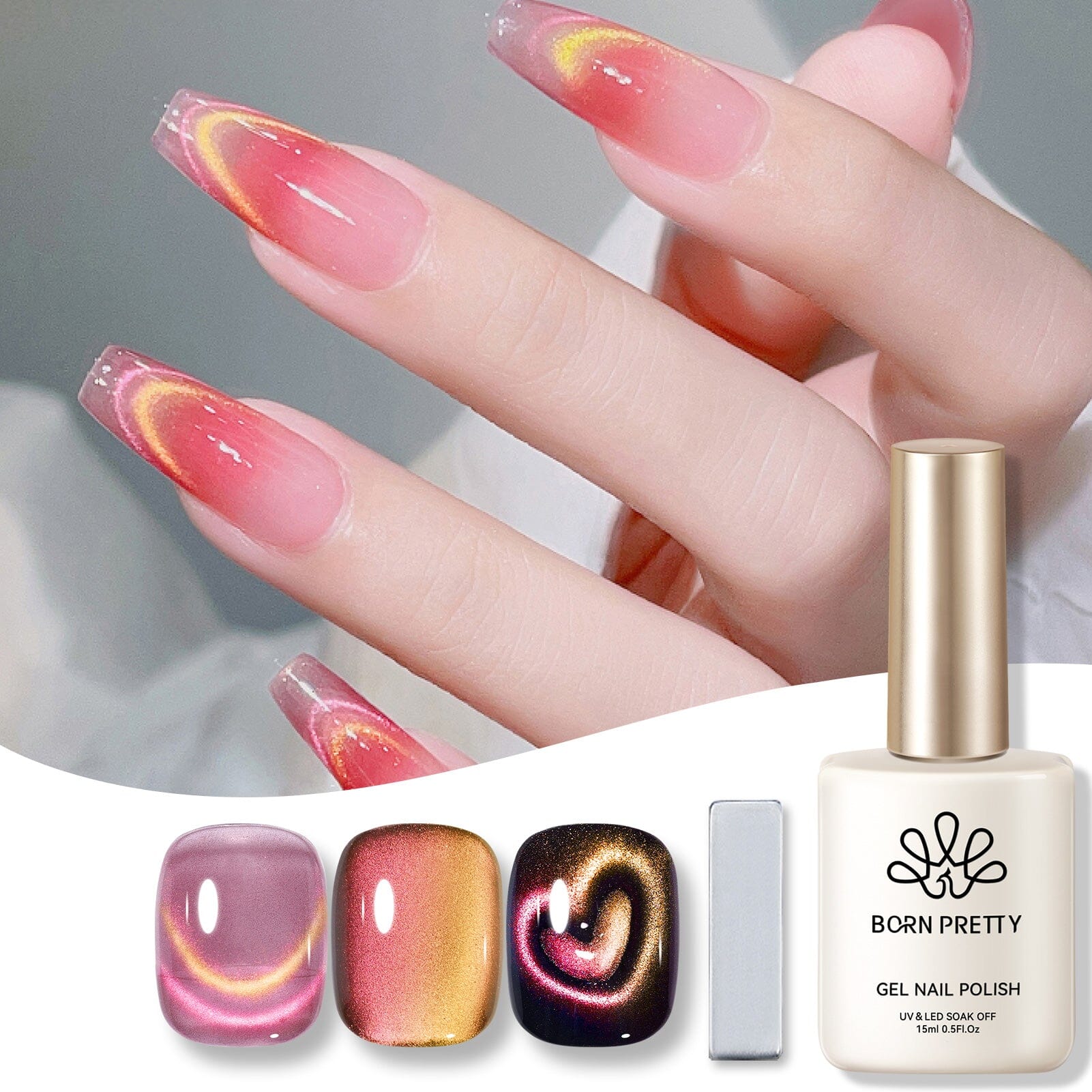 Cat Magnetic Gel Polish 15ml - Image 11