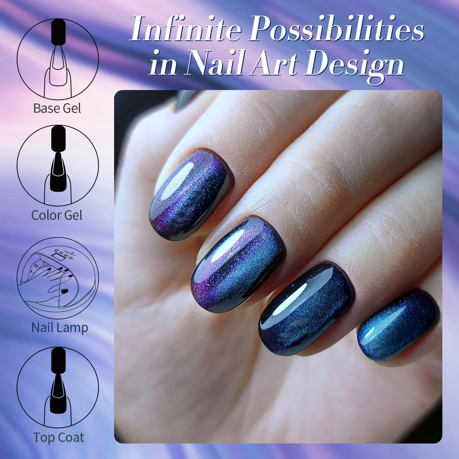 Chameleon Gel Polish BS01 Mirage 10ml - Image 5