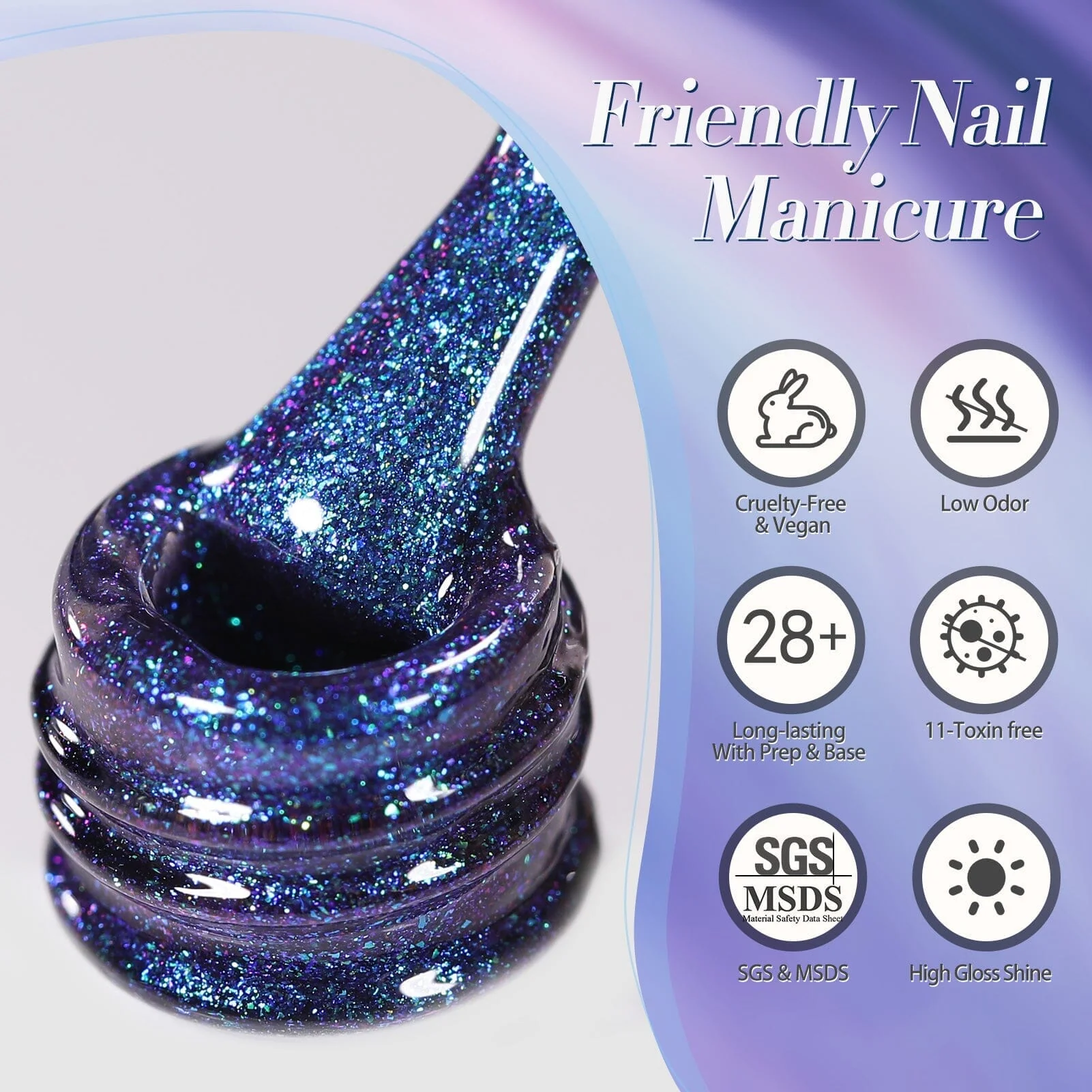 Chameleon Gel Polish BS01 Mirage 10ml - Image 9