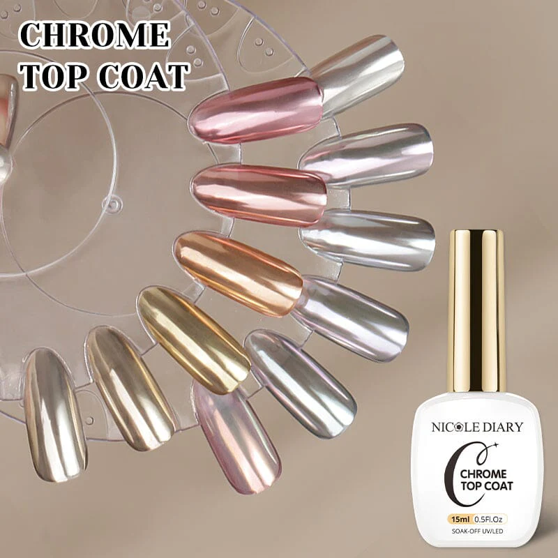 Chrome Top Coat 15ml - Image 5