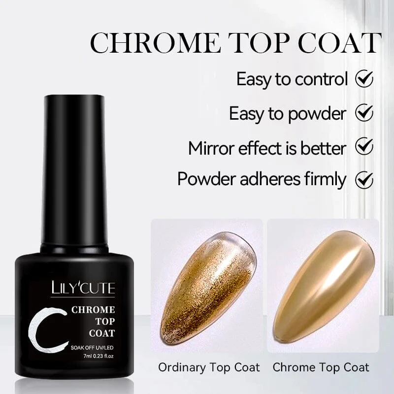 Chrome Top Coat 7ml - Image 4