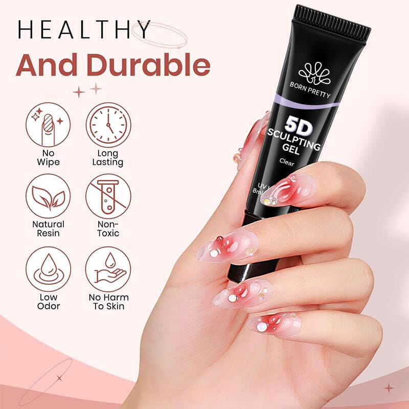 Clear 5D Sculpting Gel 8ml - Image 10