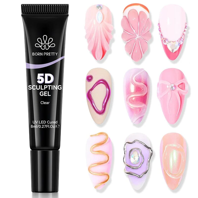 Clear 5D Sculpting Gel 8ml - Image 13