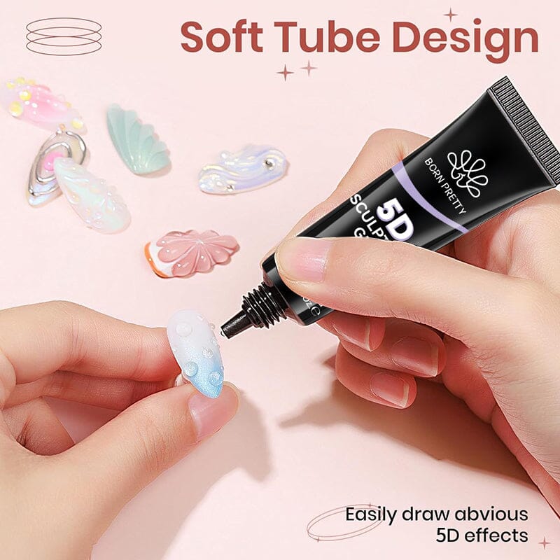 Clear 5D Sculpting Gel 8ml - Image 6
