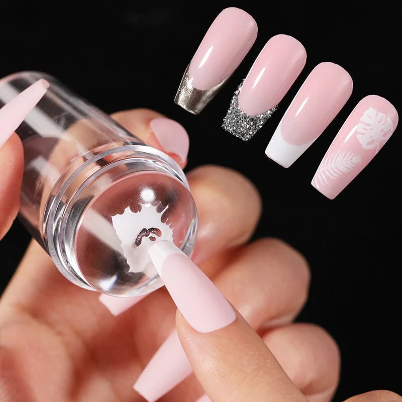 Clear Nail Stamper & Scraper Kit - Image 4