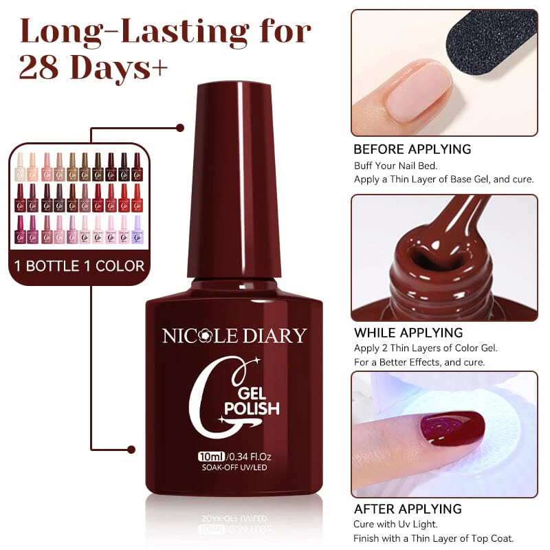 Color Gel Polish 10ml - Image 9