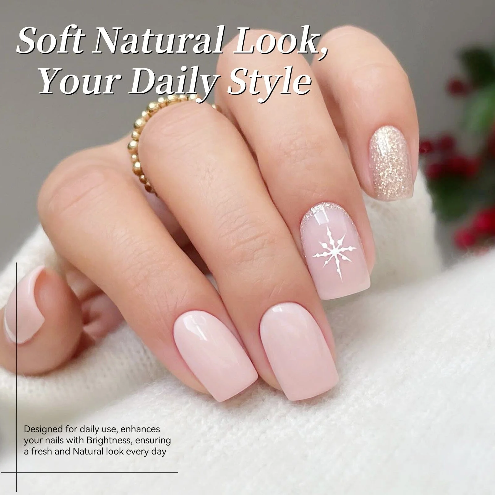 Color Nail Gel SJ03 Baby Pink 15ml - Image 3