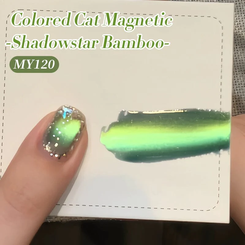 Colored Cat Magnetic Gel MY120 Shadowstar Bamboo 10ml - Image 4