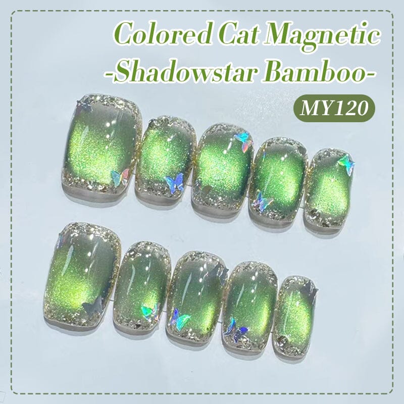 Colored Cat Magnetic Gel MY120 Shadowstar Bamboo 10ml - Image 5