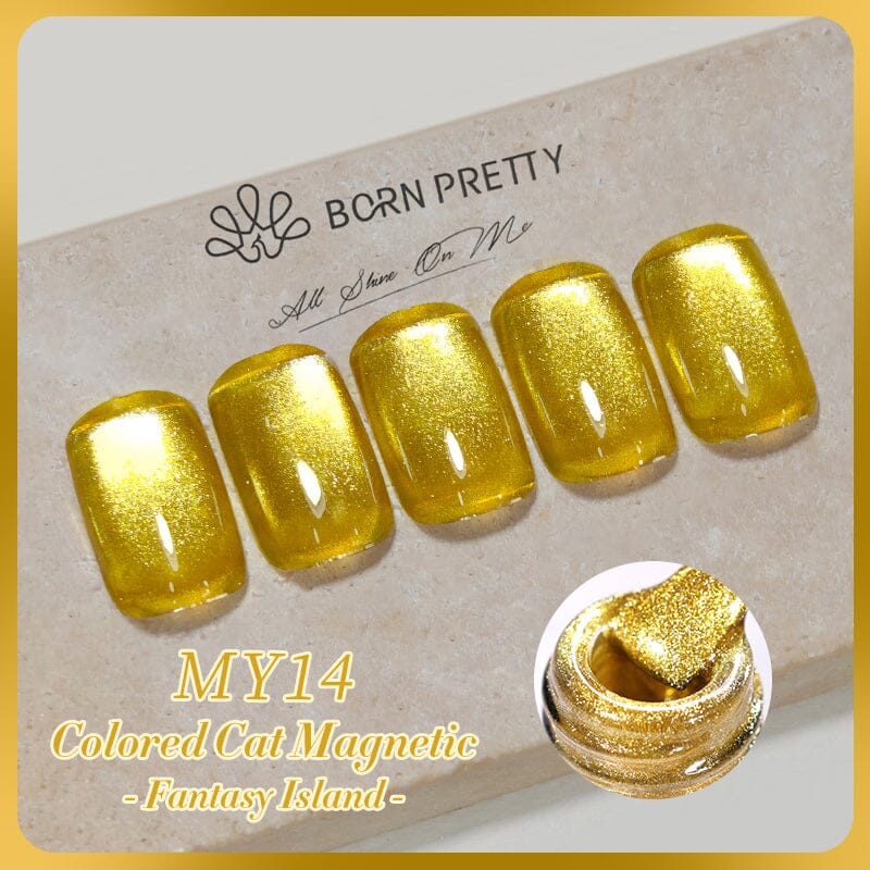 Colored Cat Magnetic Gel MY14 Fantasy Island 10ml - Image 6