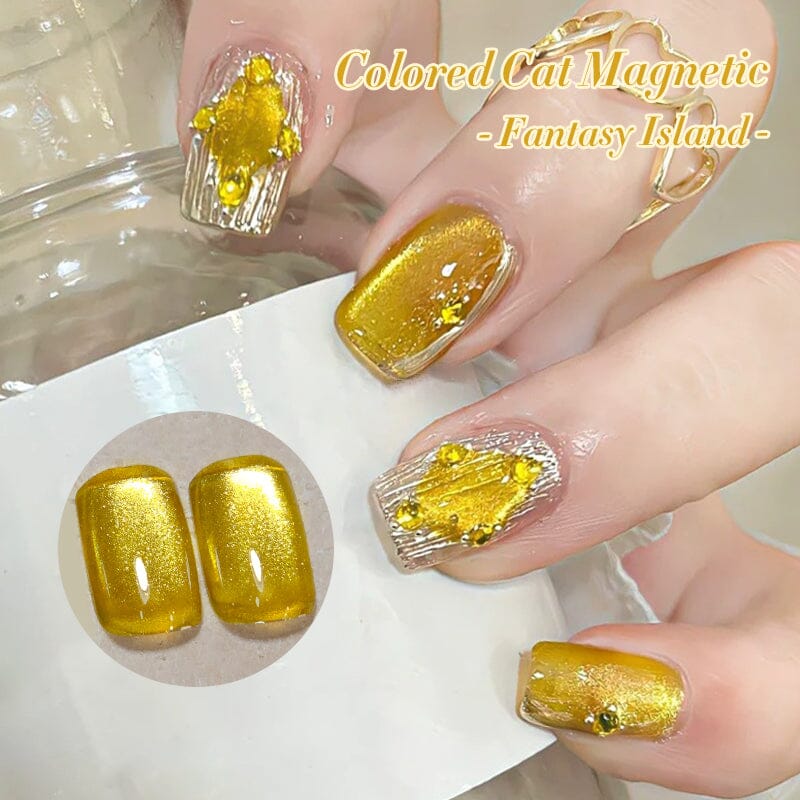 Colored Cat Magnetic Gel MY14 Fantasy Island 10ml - Image 8