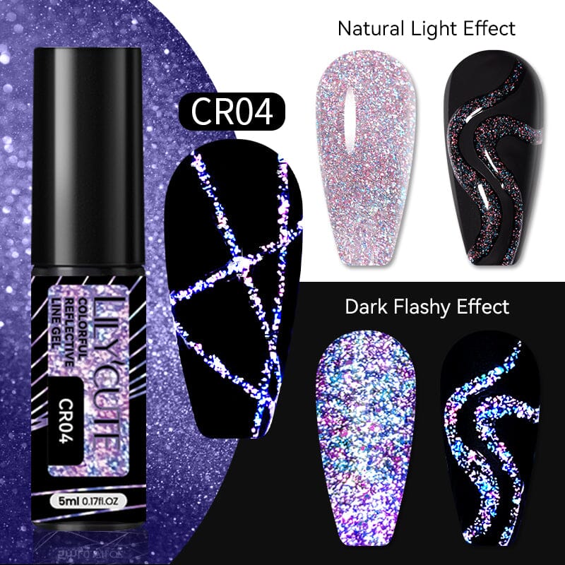 Colorful Reflective Line Gel 5ml - Image 14