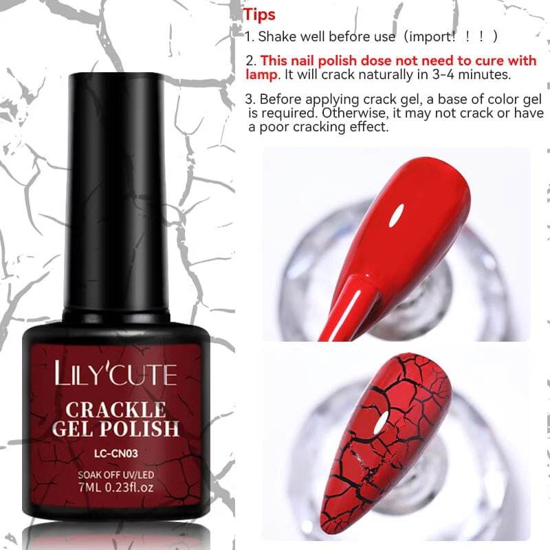 Crackle Gel Polish 7ml - Image 7