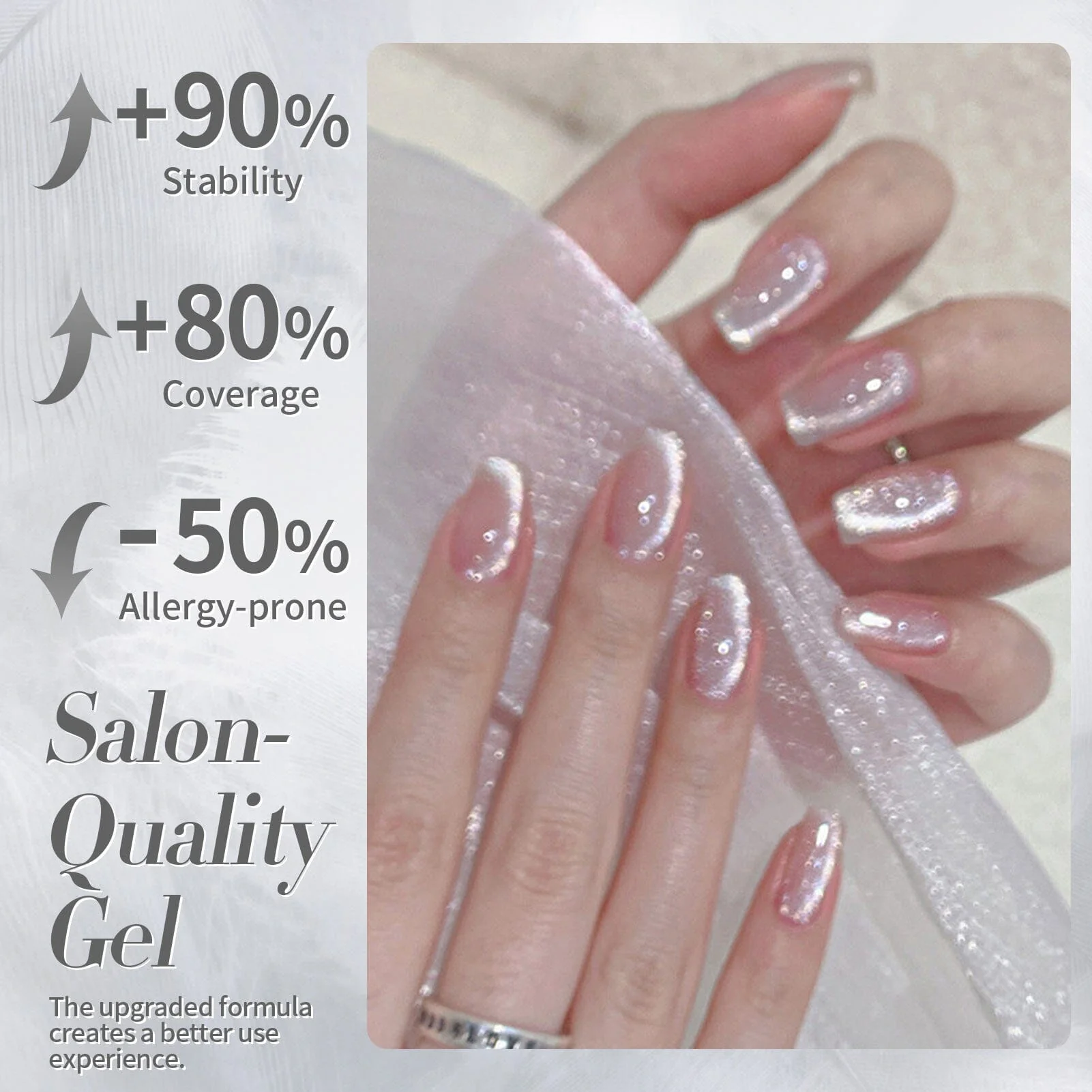 Crystal Cat Magnetic Gel MY111 Super Shine 15ml - Image 5