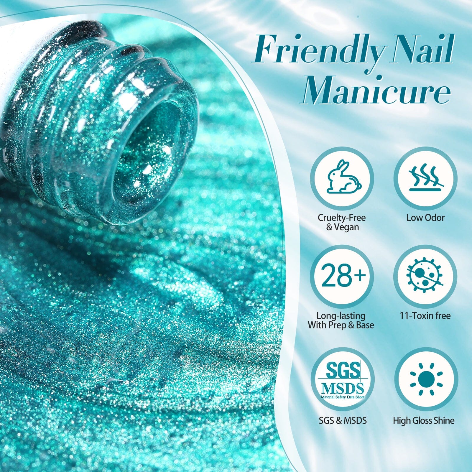 Crystal Cat Magnetic Gel MY36 Melbourne 10ml - Image 8