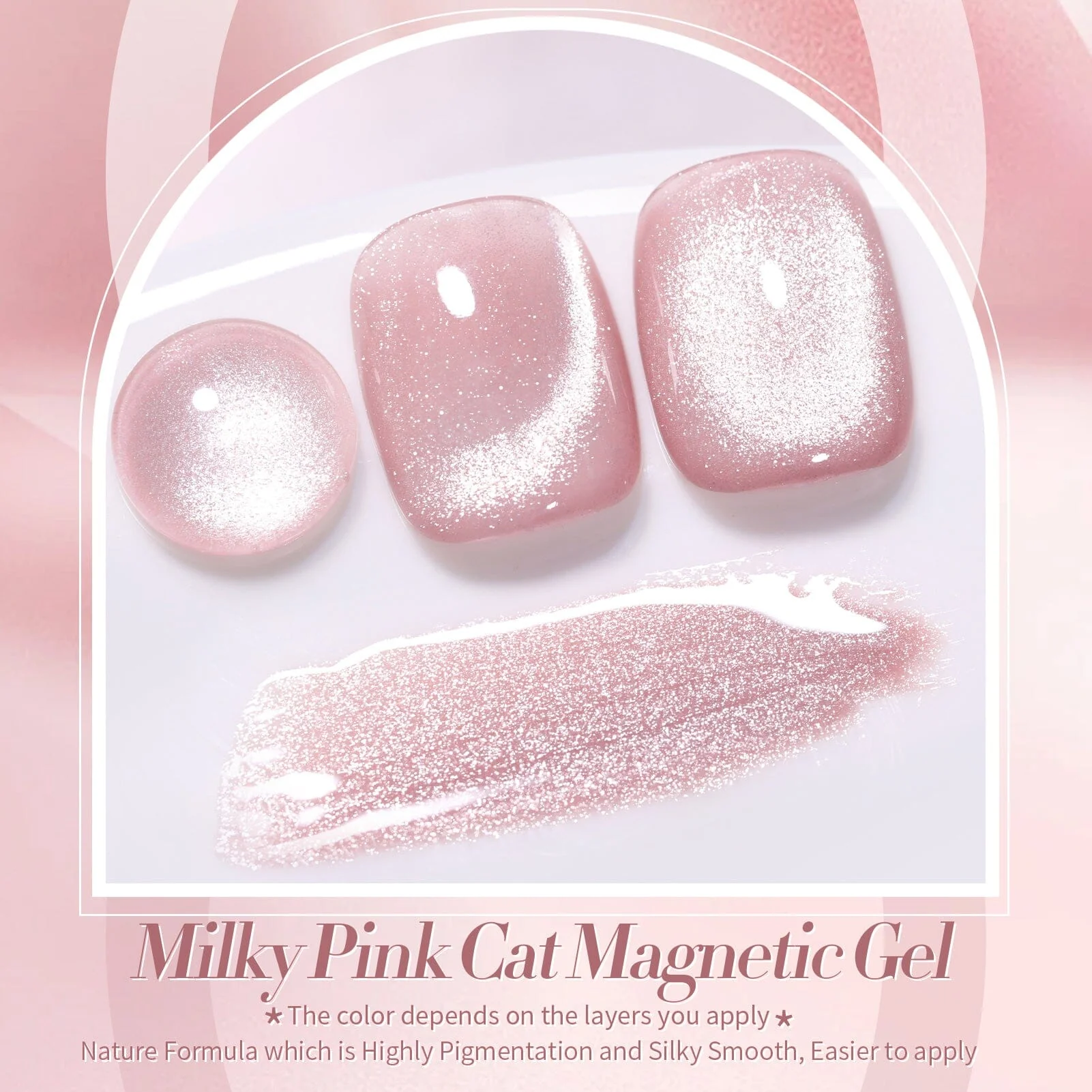 Crystal Cat Magnetic Gel MY368 Secret Garden 15ml - Image 4