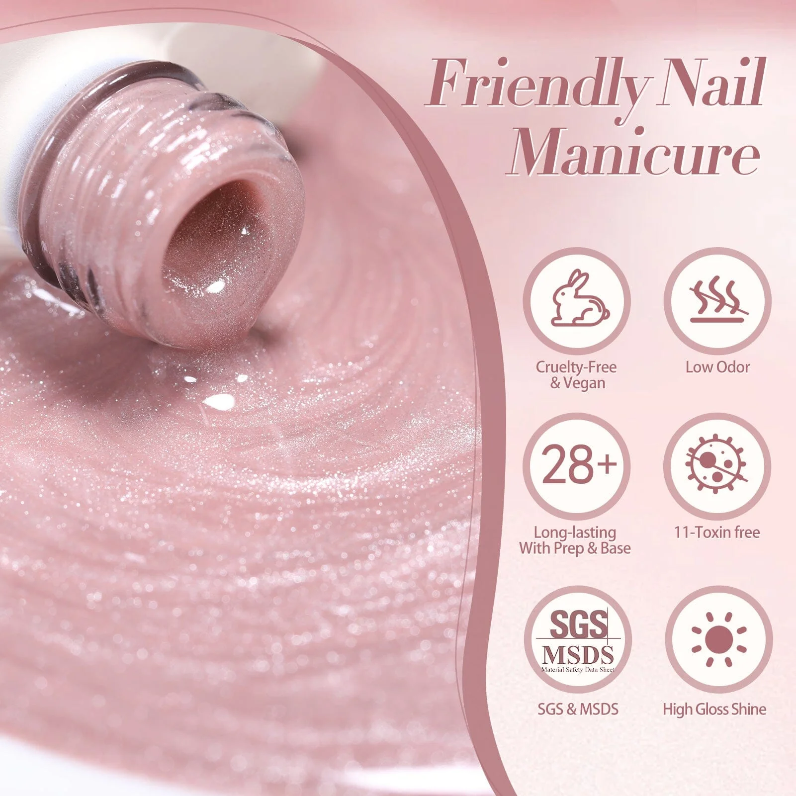 Crystal Cat Magnetic Gel MY368 Secret Garden 15ml - Image 9