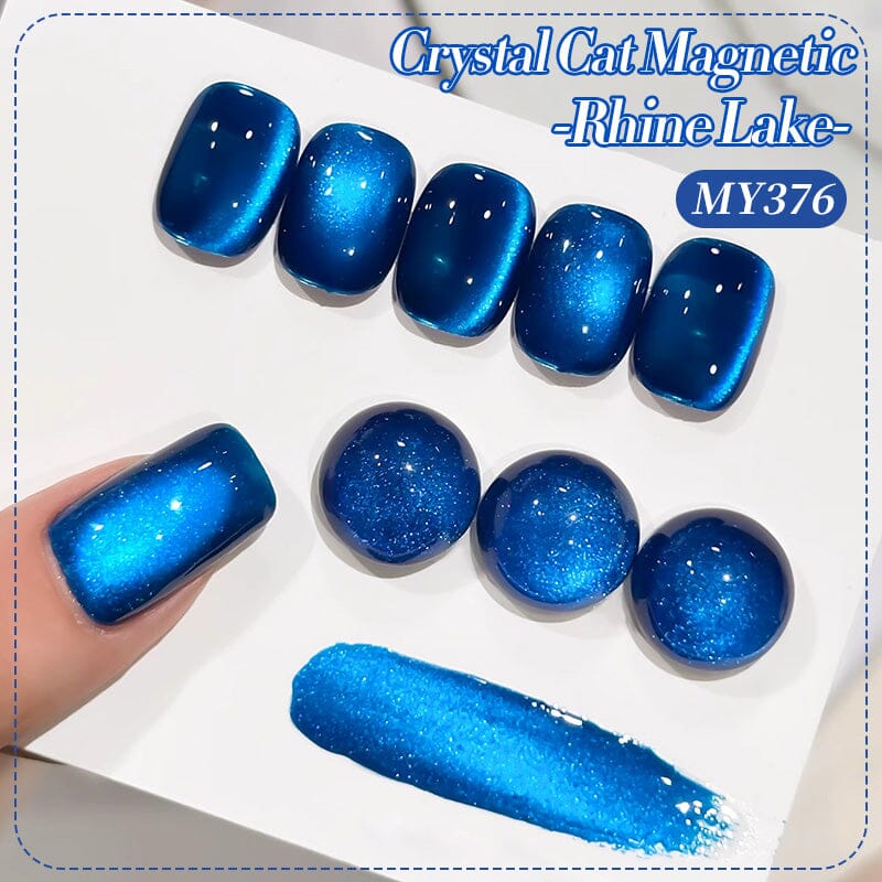 Crystal Cat Magnetic Gel MY376 Rhine Lake 10ml - Image 4