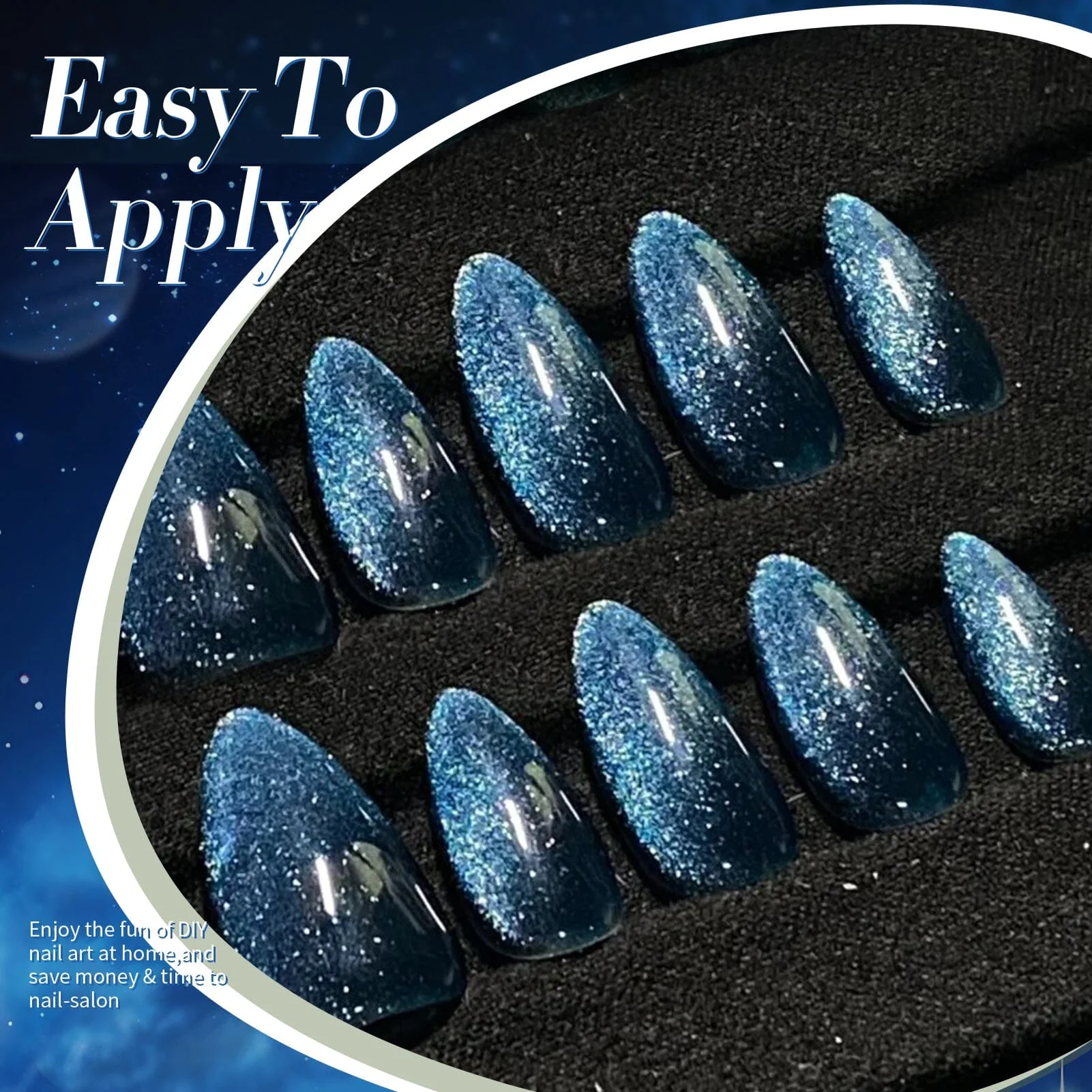 Crystal Cat Magnetic Gel MY38 Galaxy 10ml - Image 7