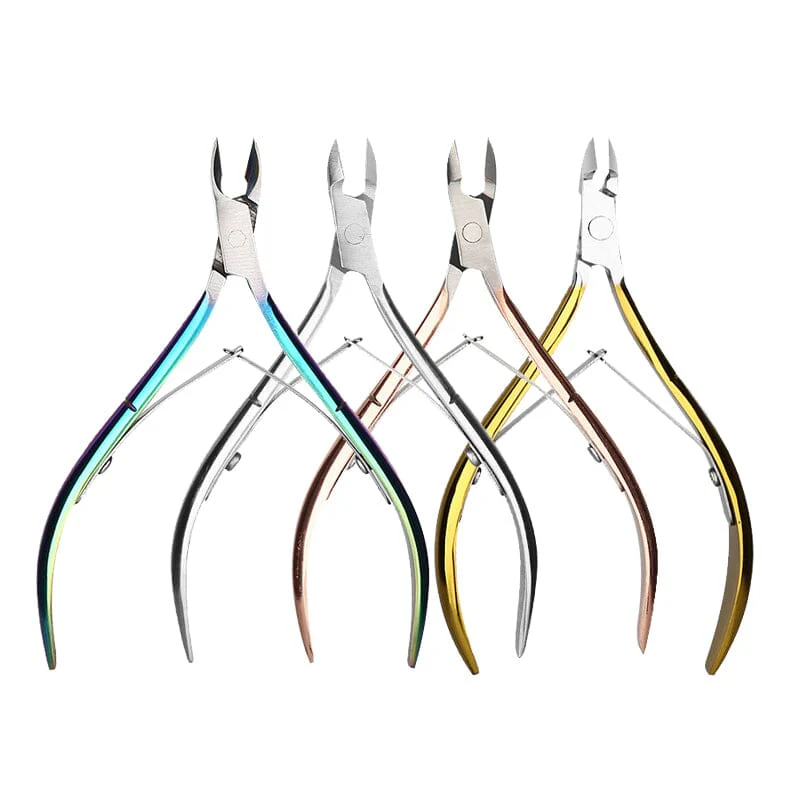 Cuticle Nipper Gold Silver Rosegold