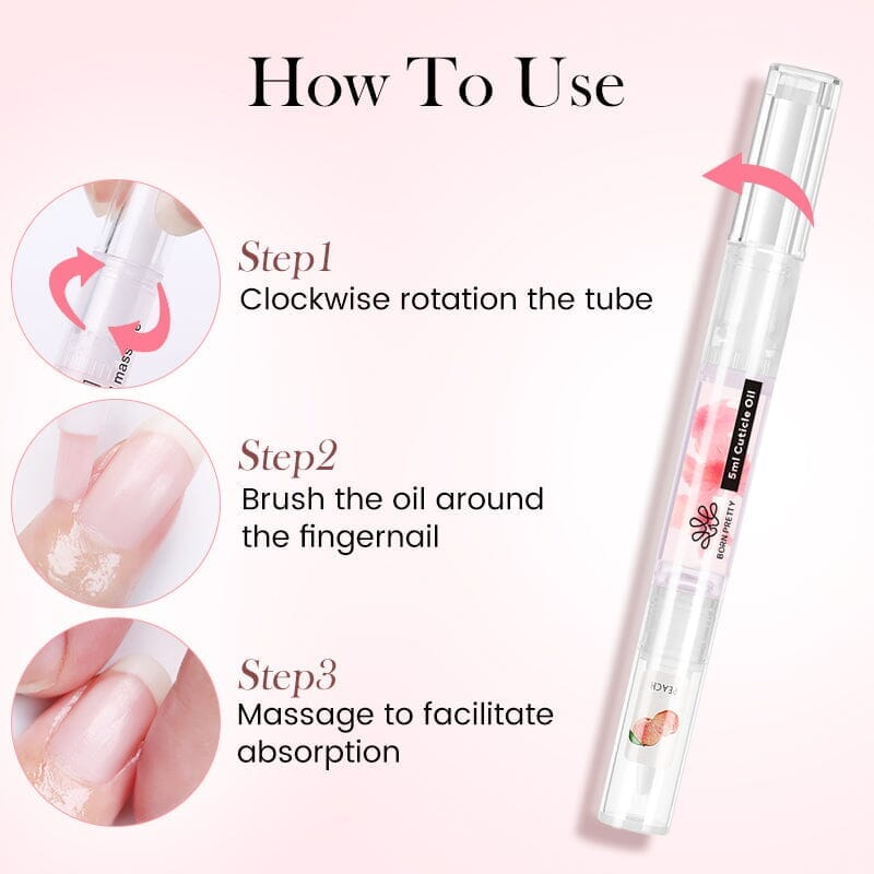 Cuticle Oil Peach 5ml - Image 6