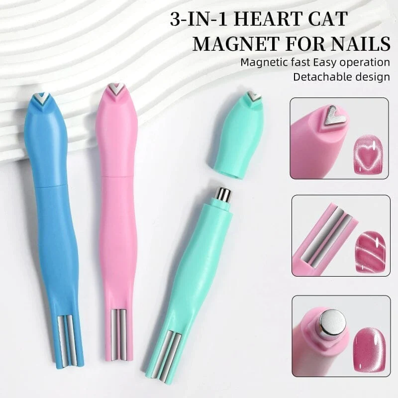 Detachable Magnetic Stick Heart Snake Pattern - Image 7