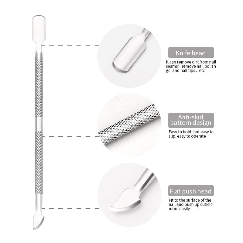 Double Head Cuticle Pusher Remover - Image 12