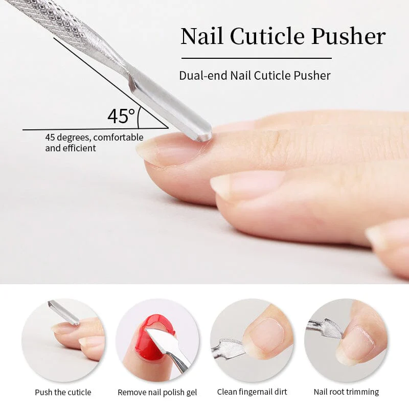 Double Head Cuticle Pusher Remover - Image 9