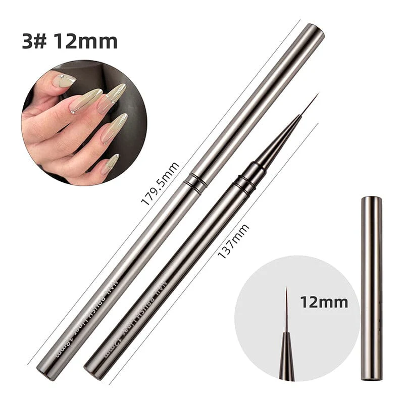 Drawing Liner Brush Metal Handle Cover - Image 19