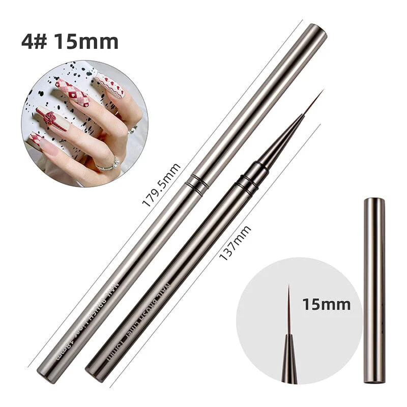 Drawing Liner Brush Metal Handle Cover - Image 20