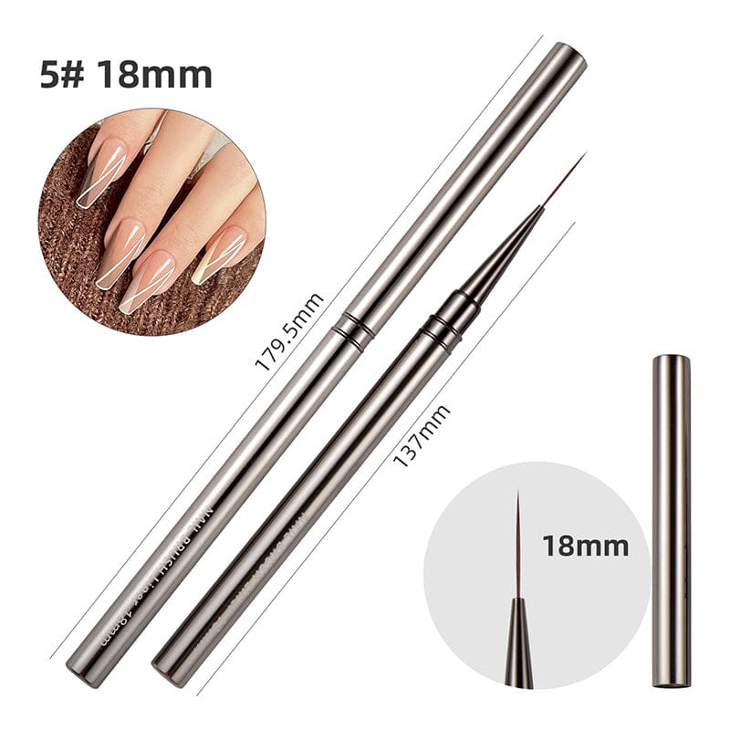 Drawing Liner Brush Metal Handle Cover - Image 21