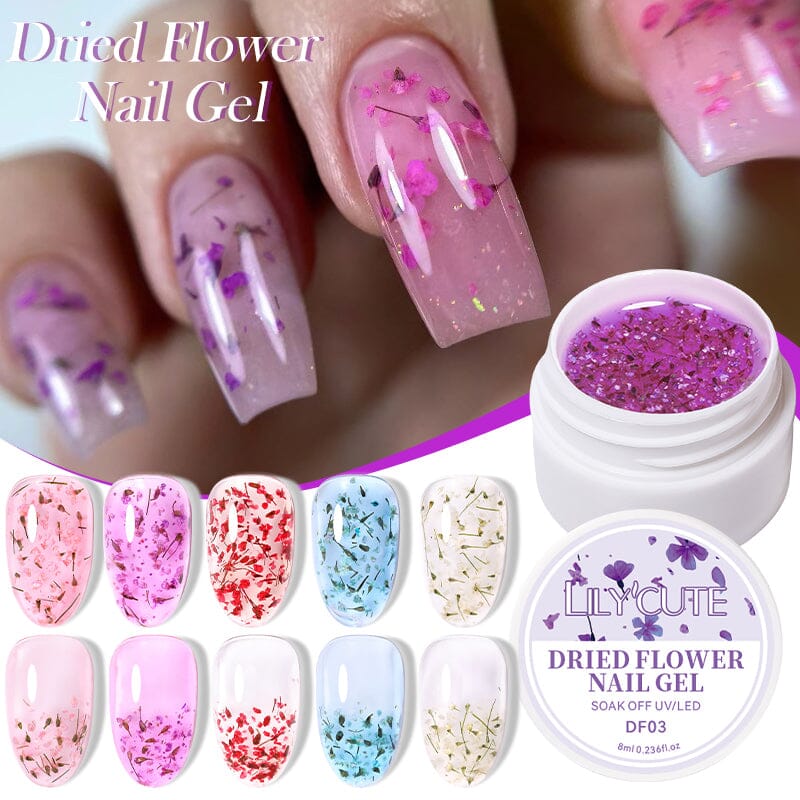 Dried Flowers Nail Gel 8ml