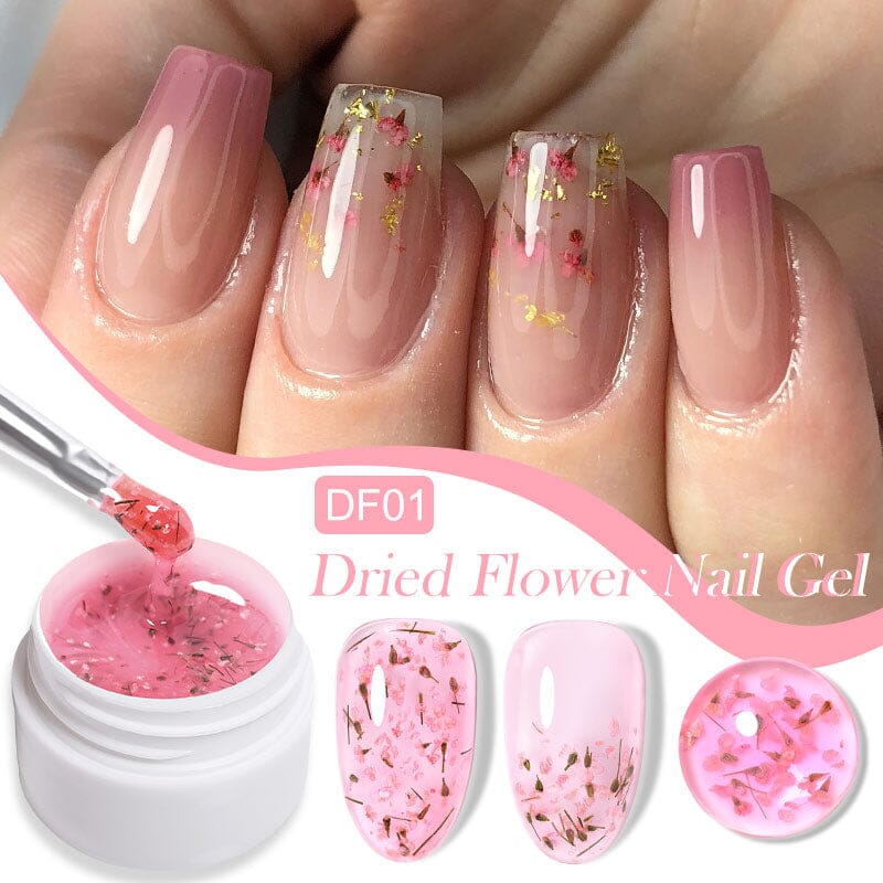 Dried Flowers Nail Gel 8ml - Image 10