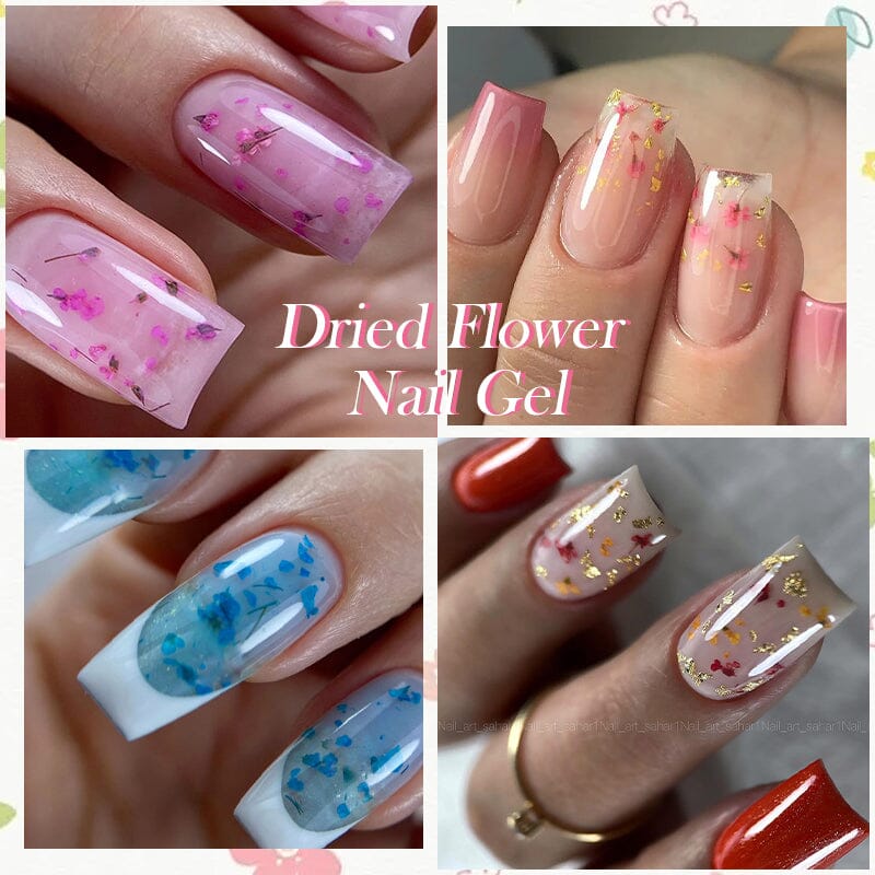 Dried Flowers Nail Gel 8ml - Image 2