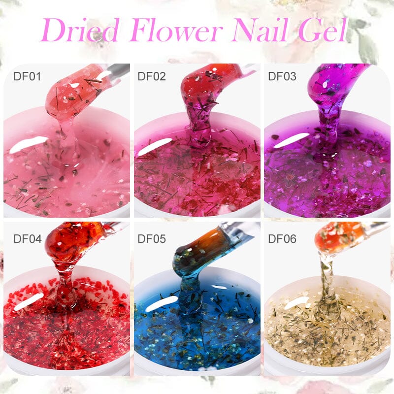 Dried Flowers Nail Gel 8ml - Image 5