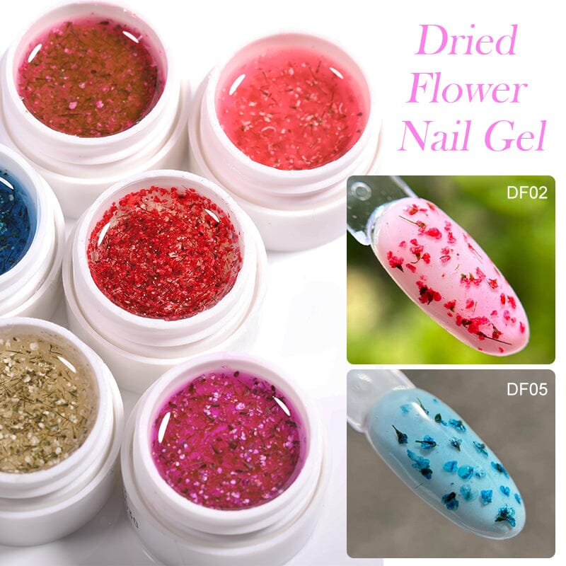 Dried Flowers Nail Gel 8ml - Image 7