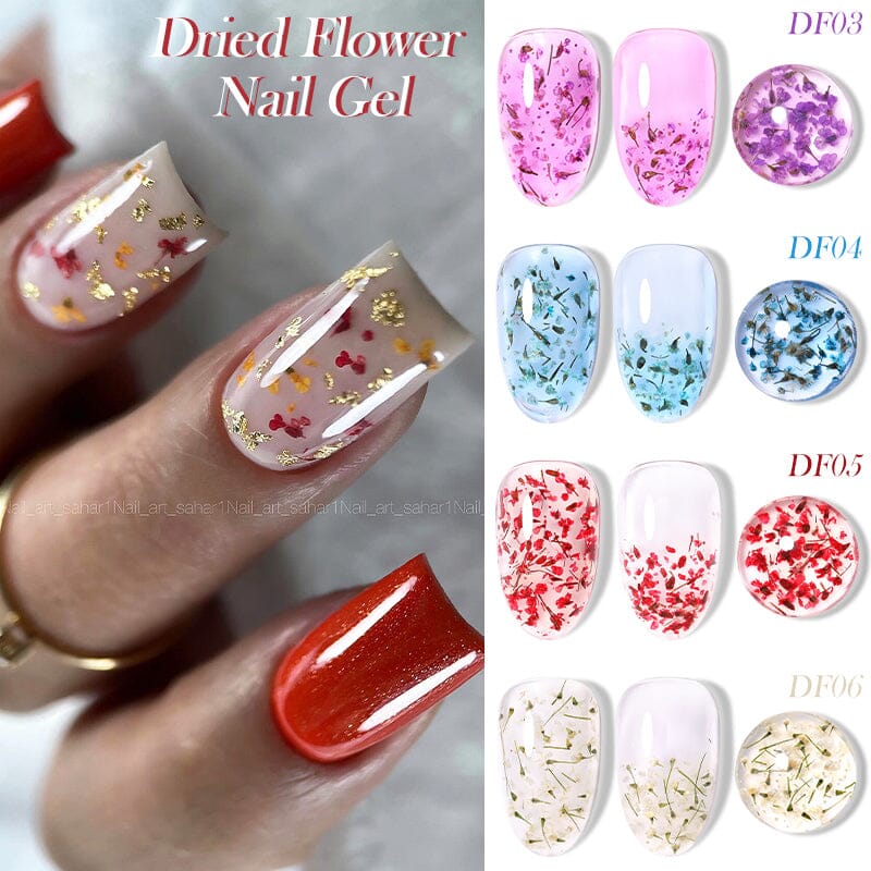 Dried Flowers Nail Gel 8ml - Image 9