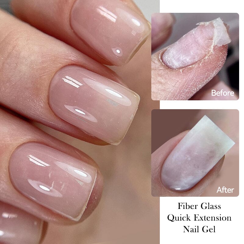 Fiber Glass Quick Extension Nail Gel 7ml - Image 4