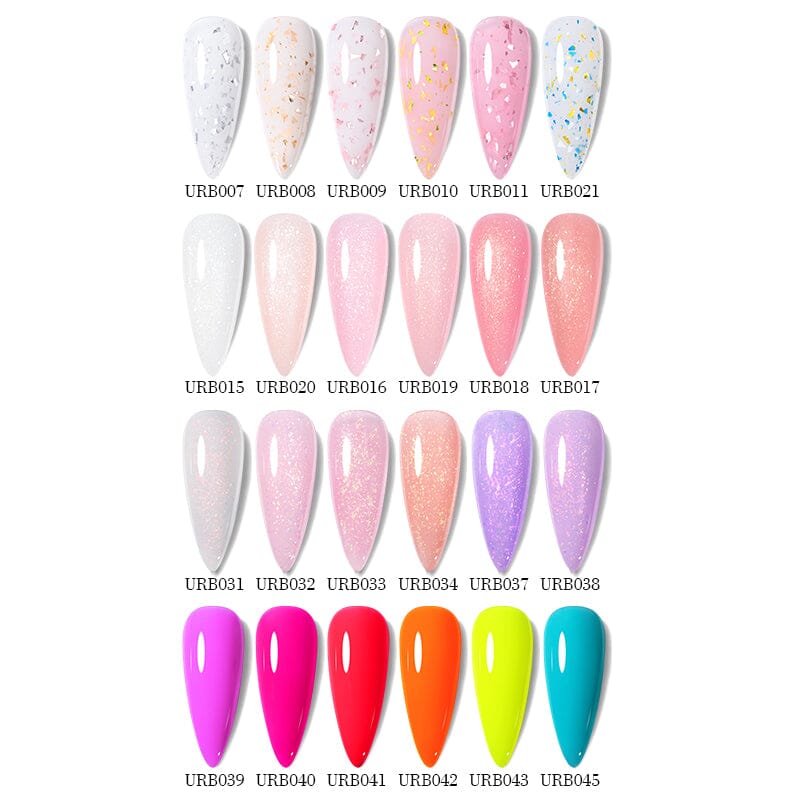Flakes Rubber Base Gel URB031 150g - Image 10
