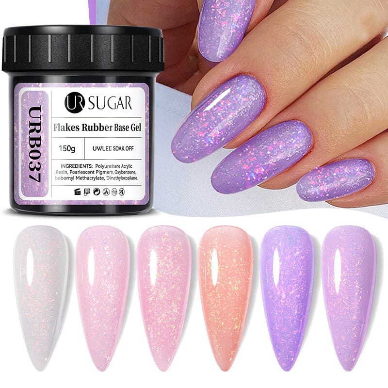 Flakes Rubber Base Gel URB031 150g - Image 5