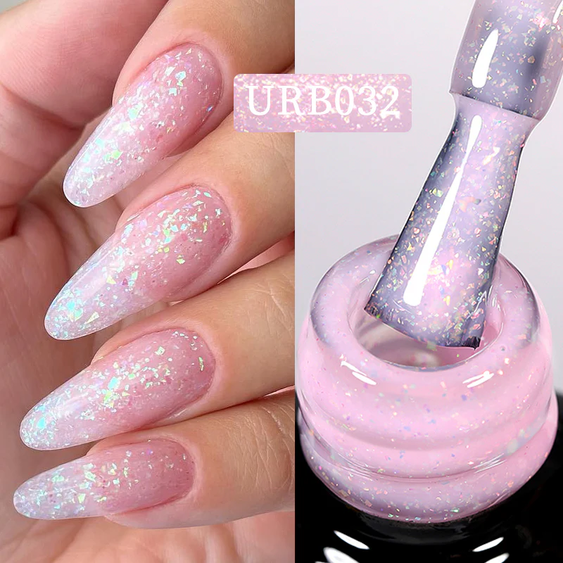 Flakes Rubber Base Gel URB032 7ml - Image 2