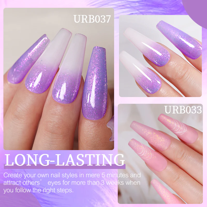 Flakes Rubber Base Gel URB031 7ml - Image 8