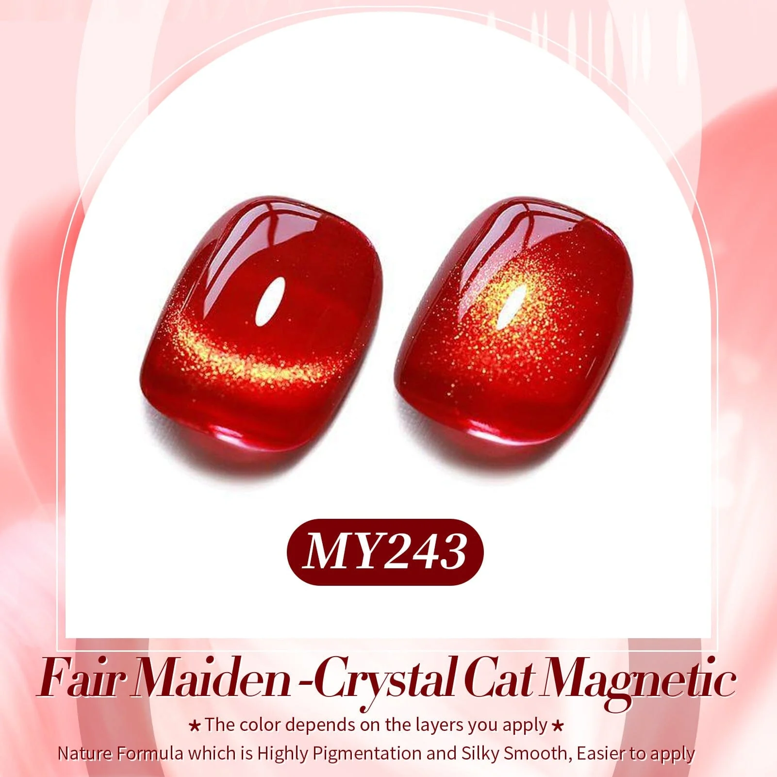 [FLASH SALE] Cat Magnetic Gel MY243 Fair Maiden 15ml - Image 4