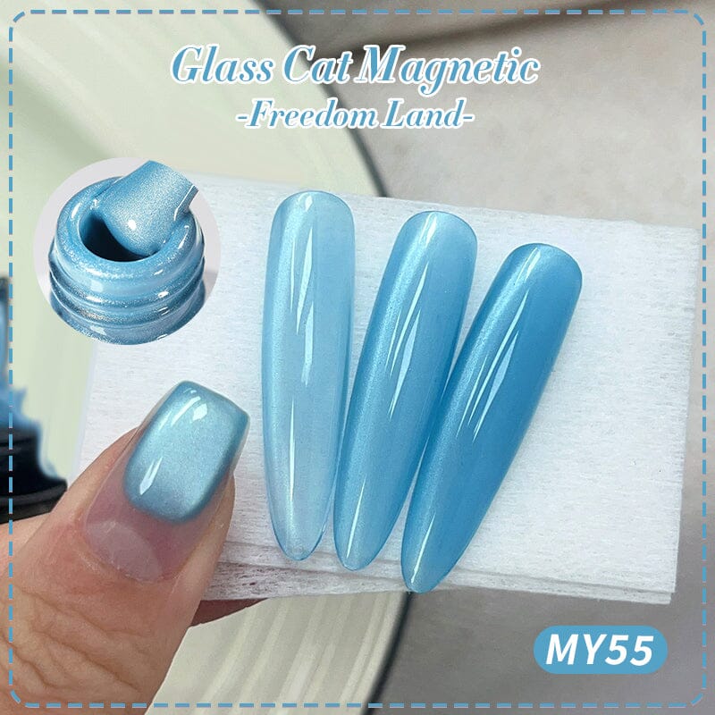 Glass Cat Magnetic Gel Freedom Land MY55 10ml - Image 6